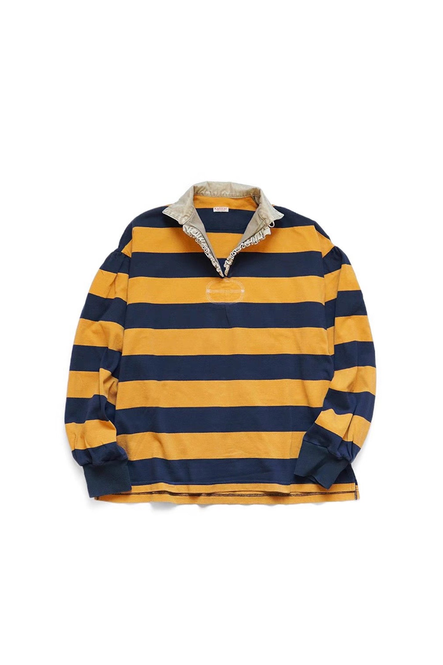 25AW Kapital Kazuhiro Hirata Patchwork “Baijia Cloth” Long Sleeve Pullover – Japanese Retro Loose Shirt