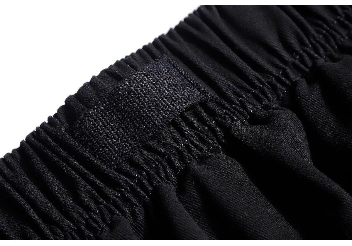 Paratrooper Cargo Pants – Loose Straight Drawstring Casual Trousers Men | Yamalinclothes