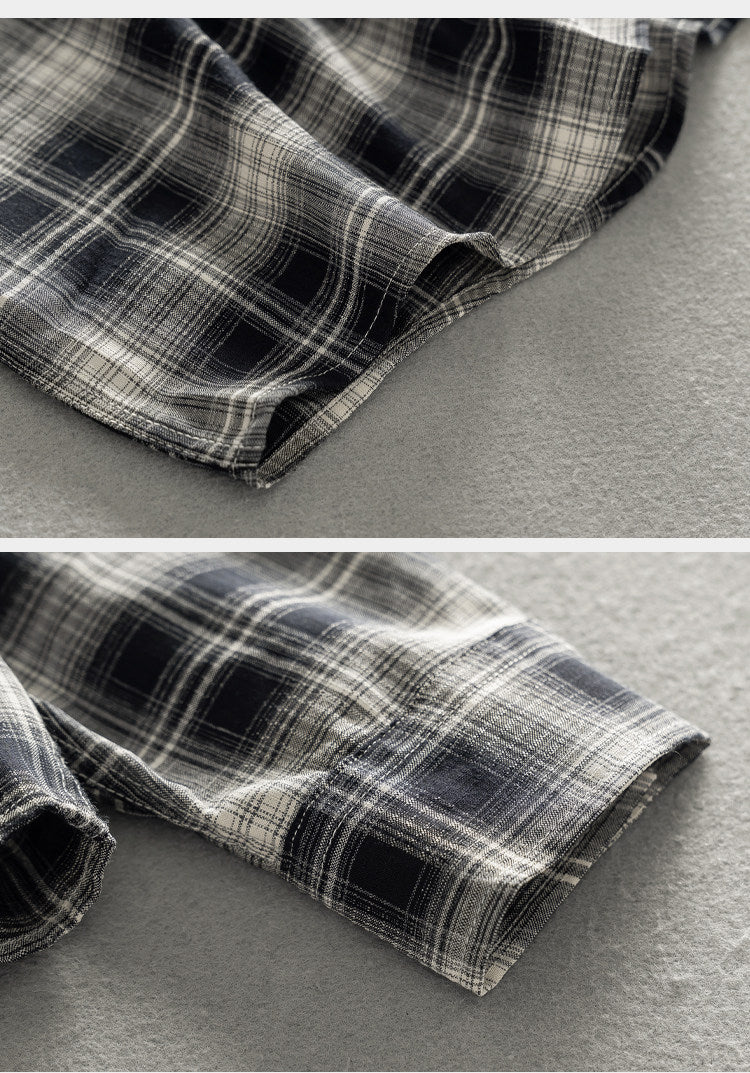 Plaid Shirt – Relaxed Fit & Chest Pocket | Yamalinclothes