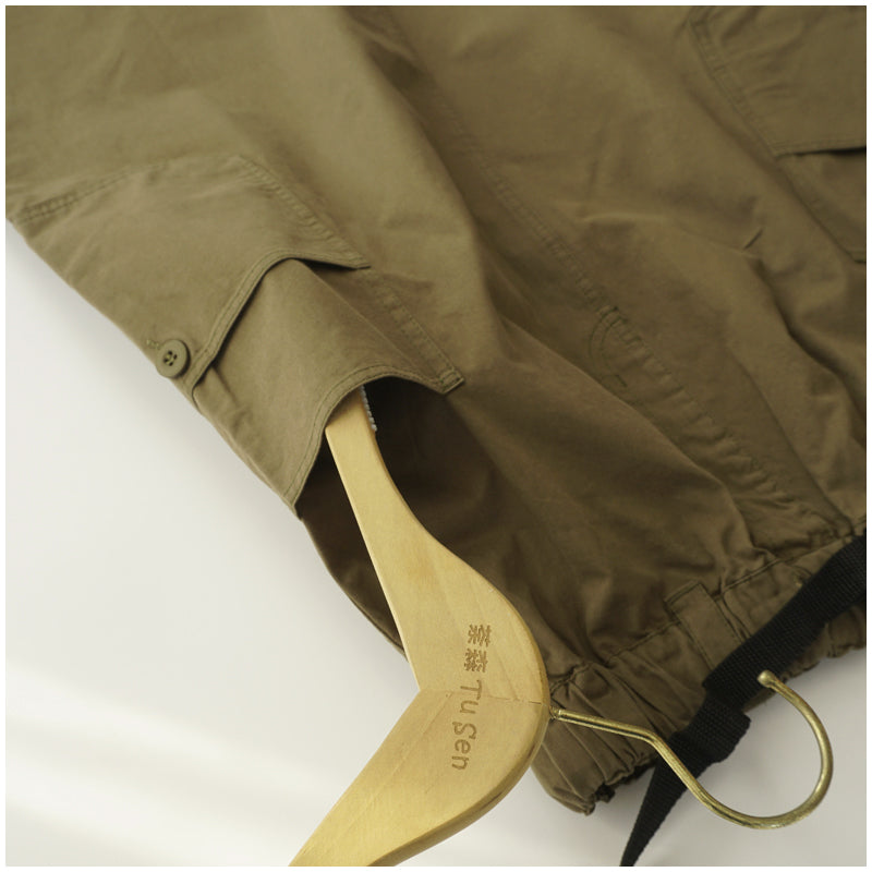 Japanese-Style Patchwork A-Line Skirt – High-Waist Loose Fit with Elegant Elastic Waist