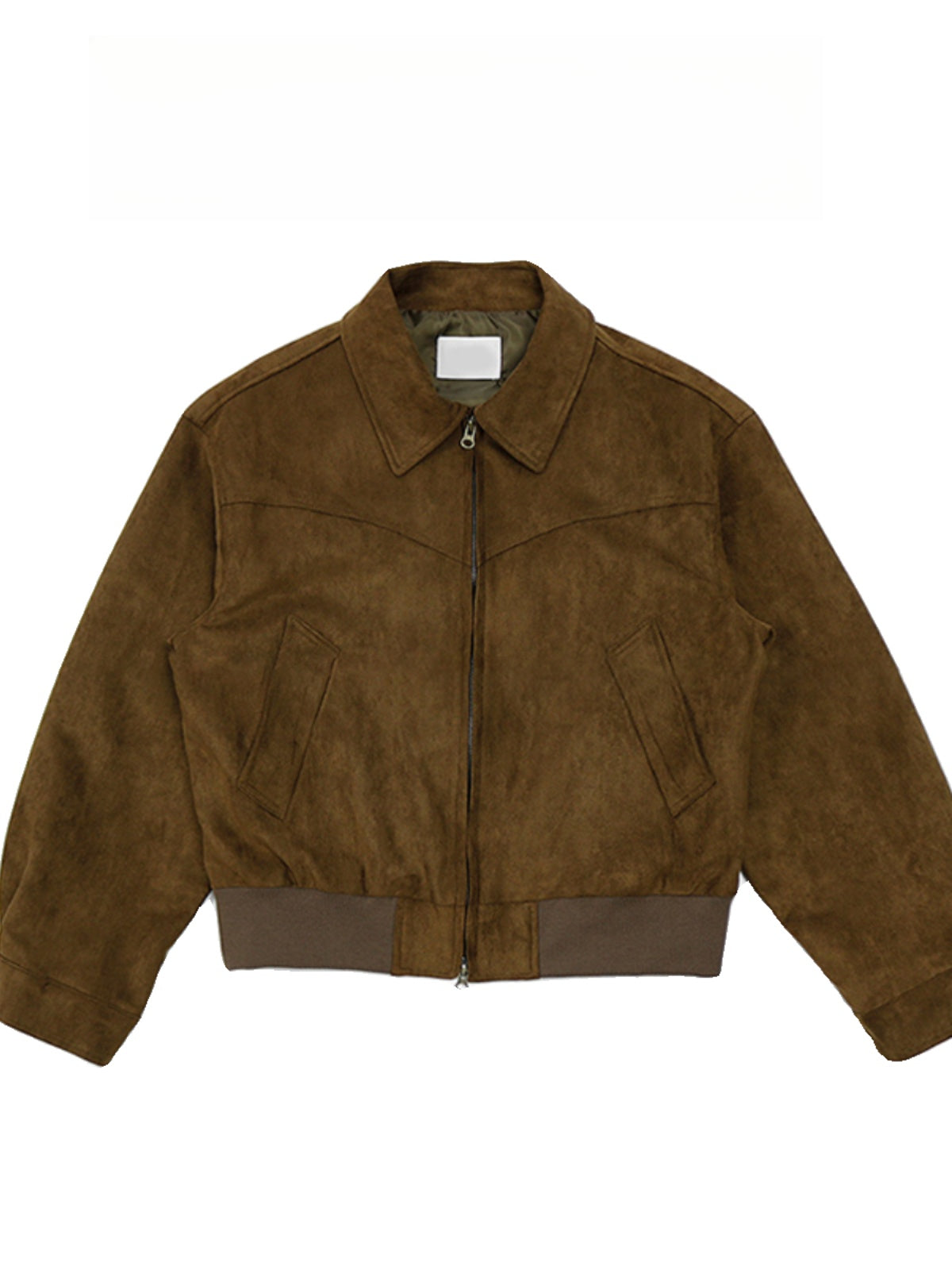Autumn Winter Retro High Street Suede Short Jacket Men Thickened Stylish Versatile Motorcycle Lapel Flight Casual Jacket