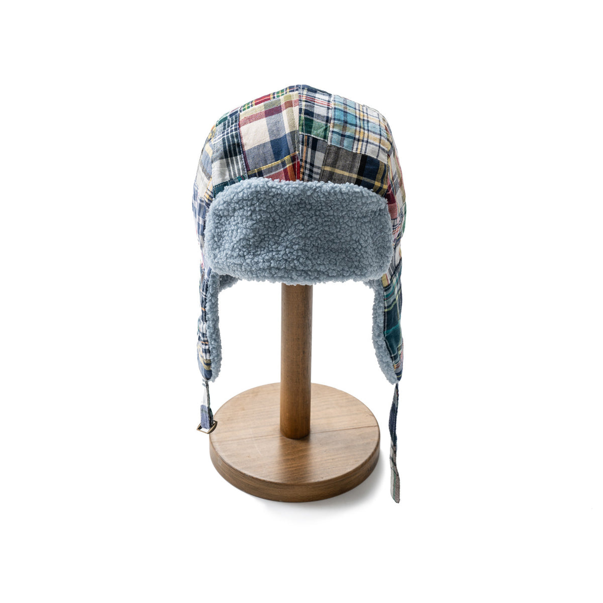 Vintage Plaid Fleece-Lined Ushanka Trapper Hat – Unisex Pilot Hat | Yamalin clothes | Vintage workwear outfit for men