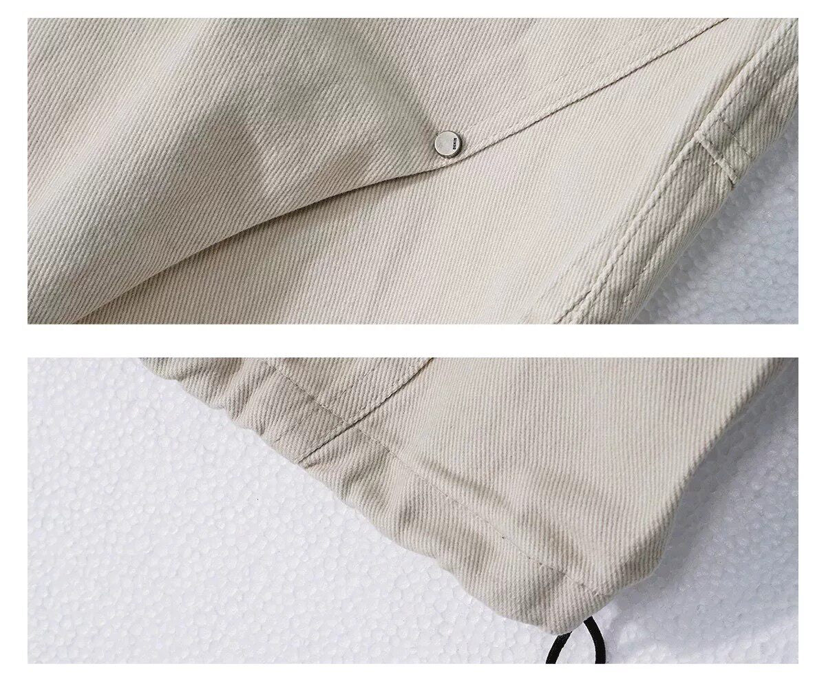 Cotton Baggy Pants – Drawstring Waist & Relaxed Leg