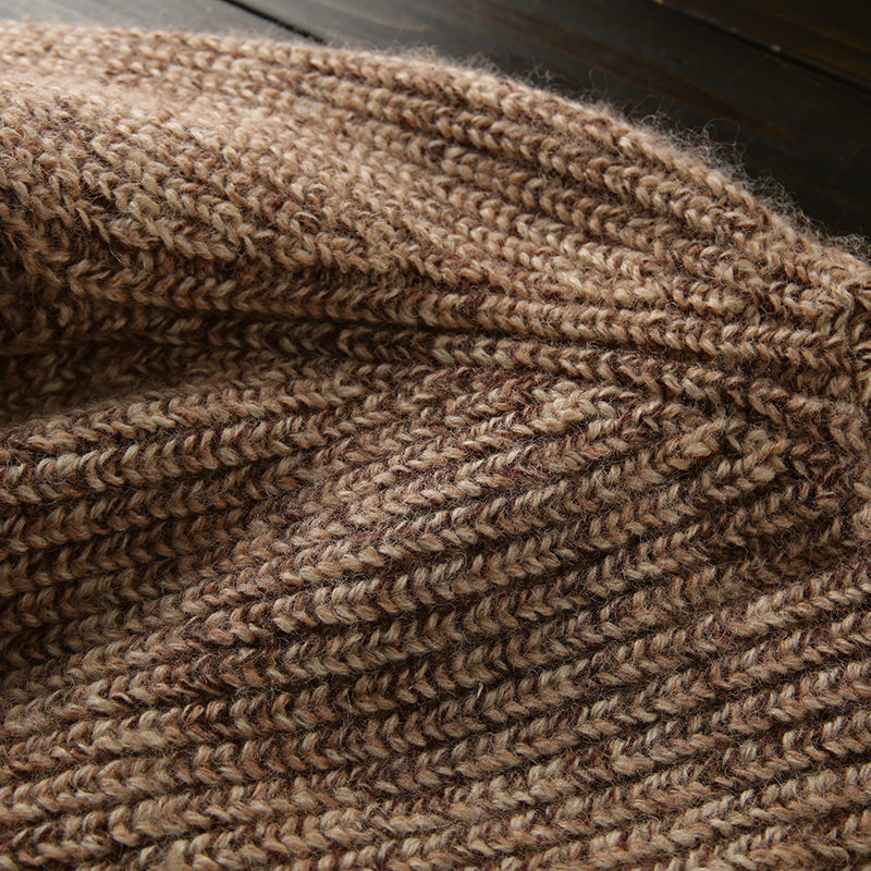 X06 Heavy all wool! Italian single foreign trade tail goods high-end men's autumn and winter knitted cardigan thickened sweater coat