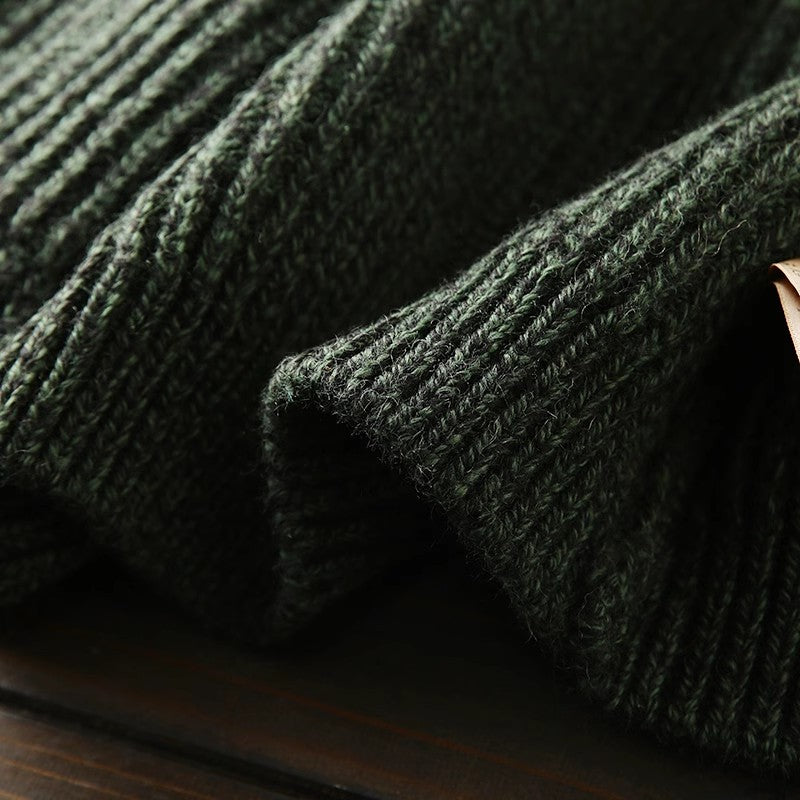 Heavy rare! Italy order men's autumn and winter thick sweater s cardigan clothescoat