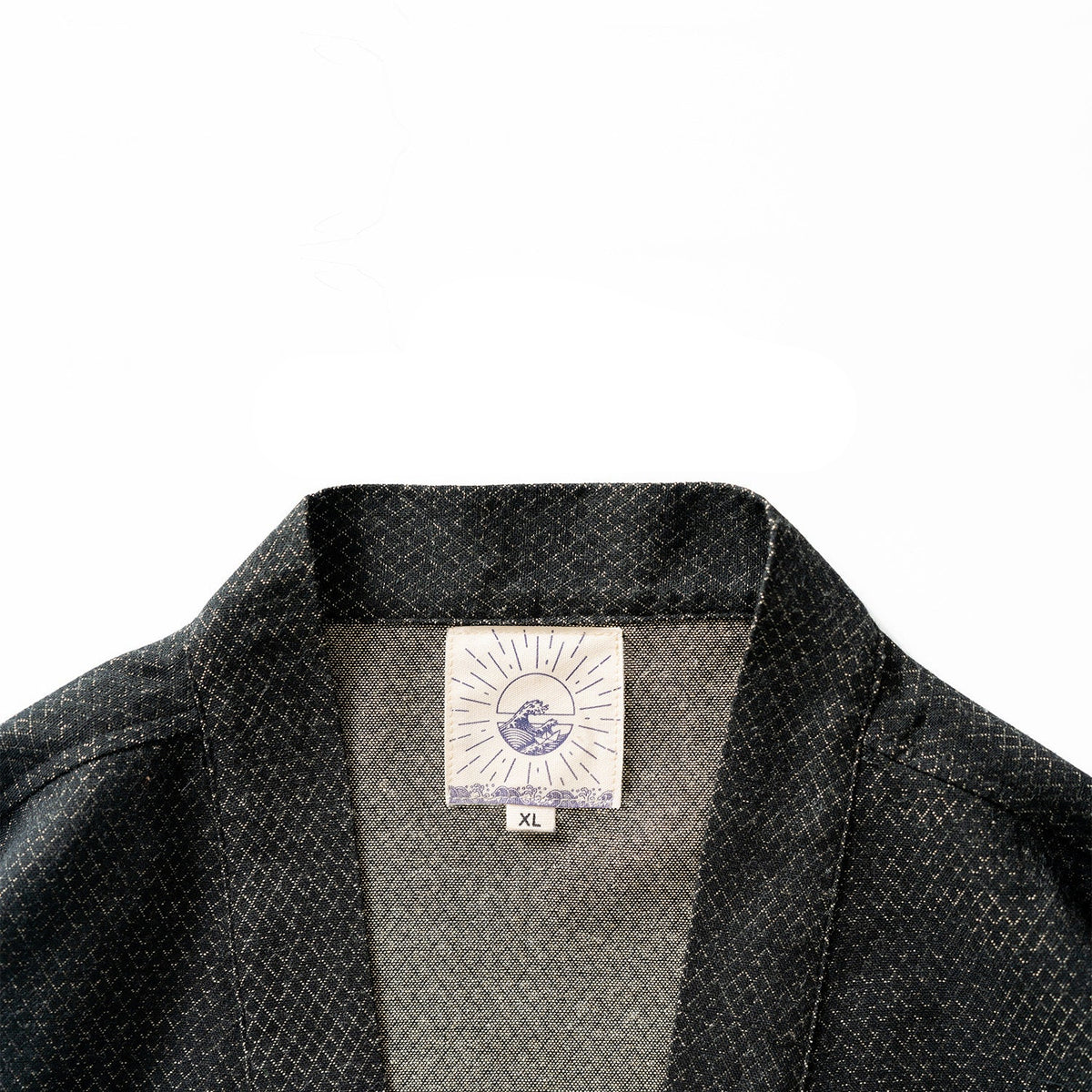 Dragon Scale Diamond Weave Japanese Retro Kimono Haori Robe – Feather Weaving Jacket | Yamalinclothes