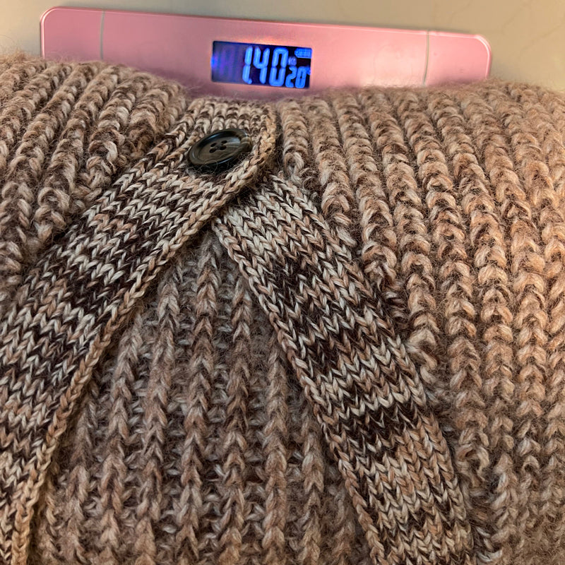 X06 Heavy all wool! Italian single foreign trade tail goods high-end men's autumn and winter knitted cardigan thickened sweater coat