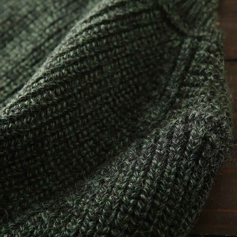 Heavy rare! Italy order men's autumn and winter thick sweater s cardigan clothescoat