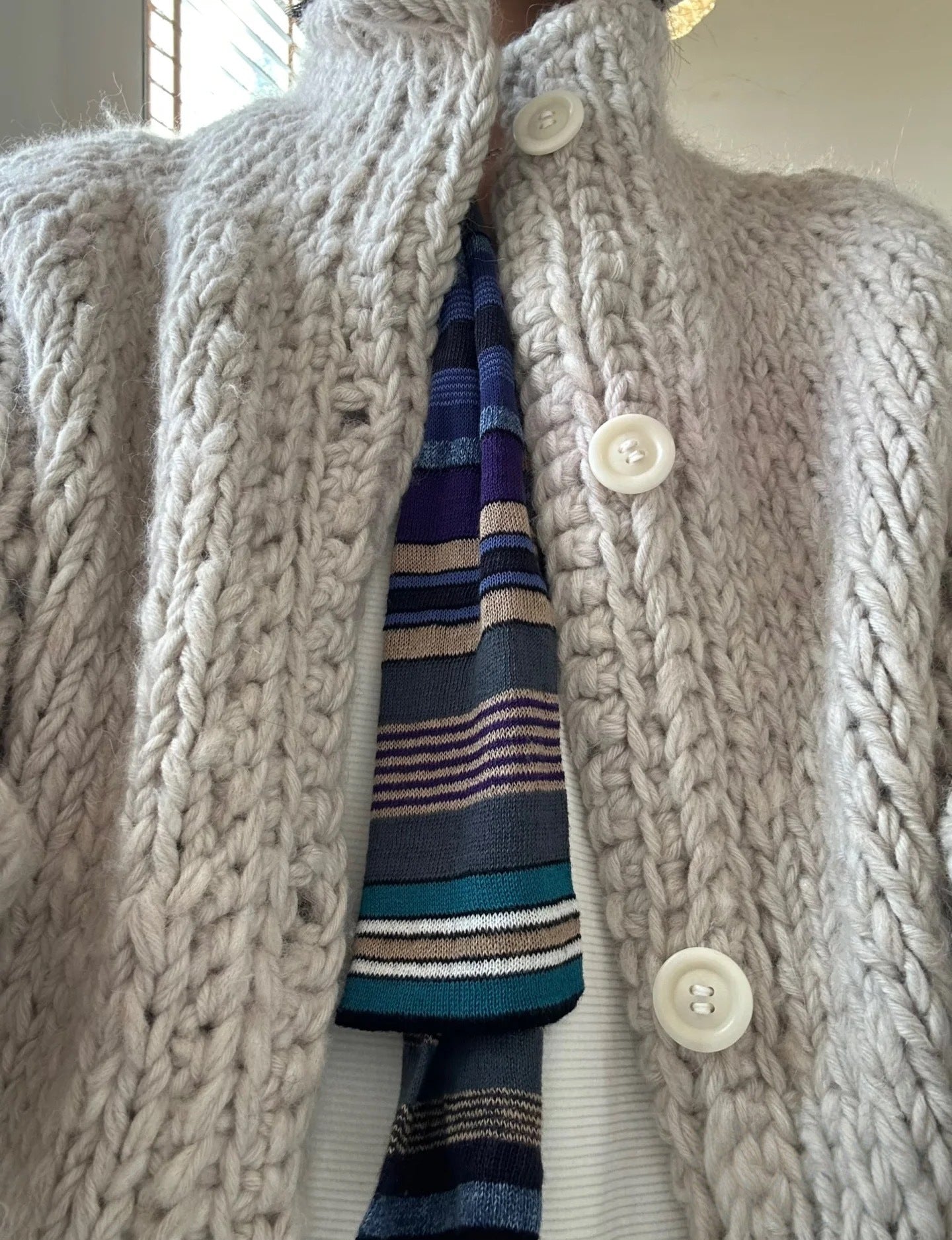 Hand-Woven Korean Designer Cardigan Jacket – Instant Delivery 2025 “C-asey” Old-Money Style (Unisex)