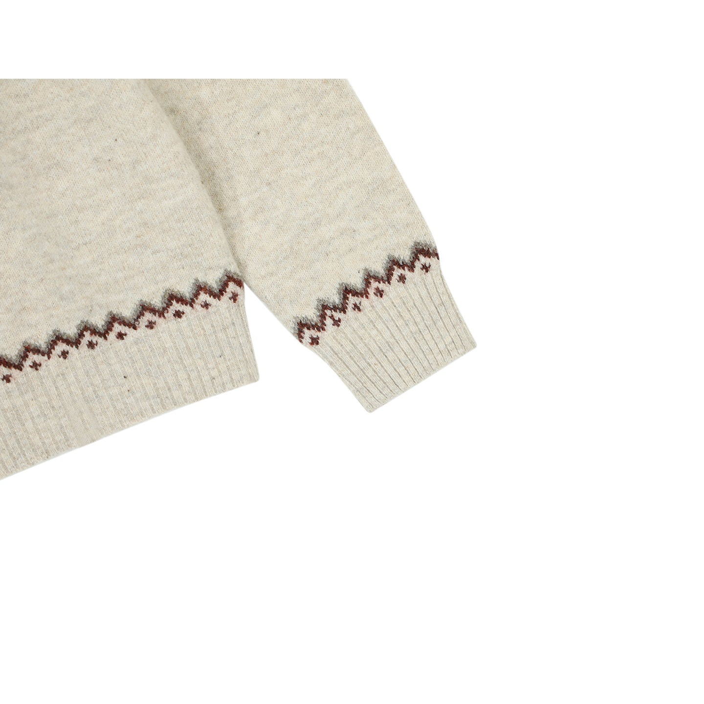 Fair Isle Wool-Blend Jacquard Sweater – Old Money Unisex Knit