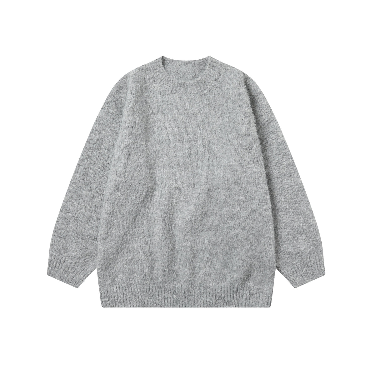 Retro Lazy Wool Knit Pullover – Loose Unisex Sweater | Yamalinclothes
