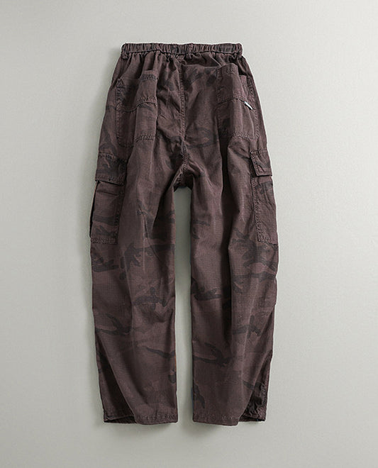 Camo Multi-Pocket Loose Straight Cargo Pants – Japanese Vintage Unisex – Pants | japanese streetwear | vintage workwear | unisex | Yamalinclothes