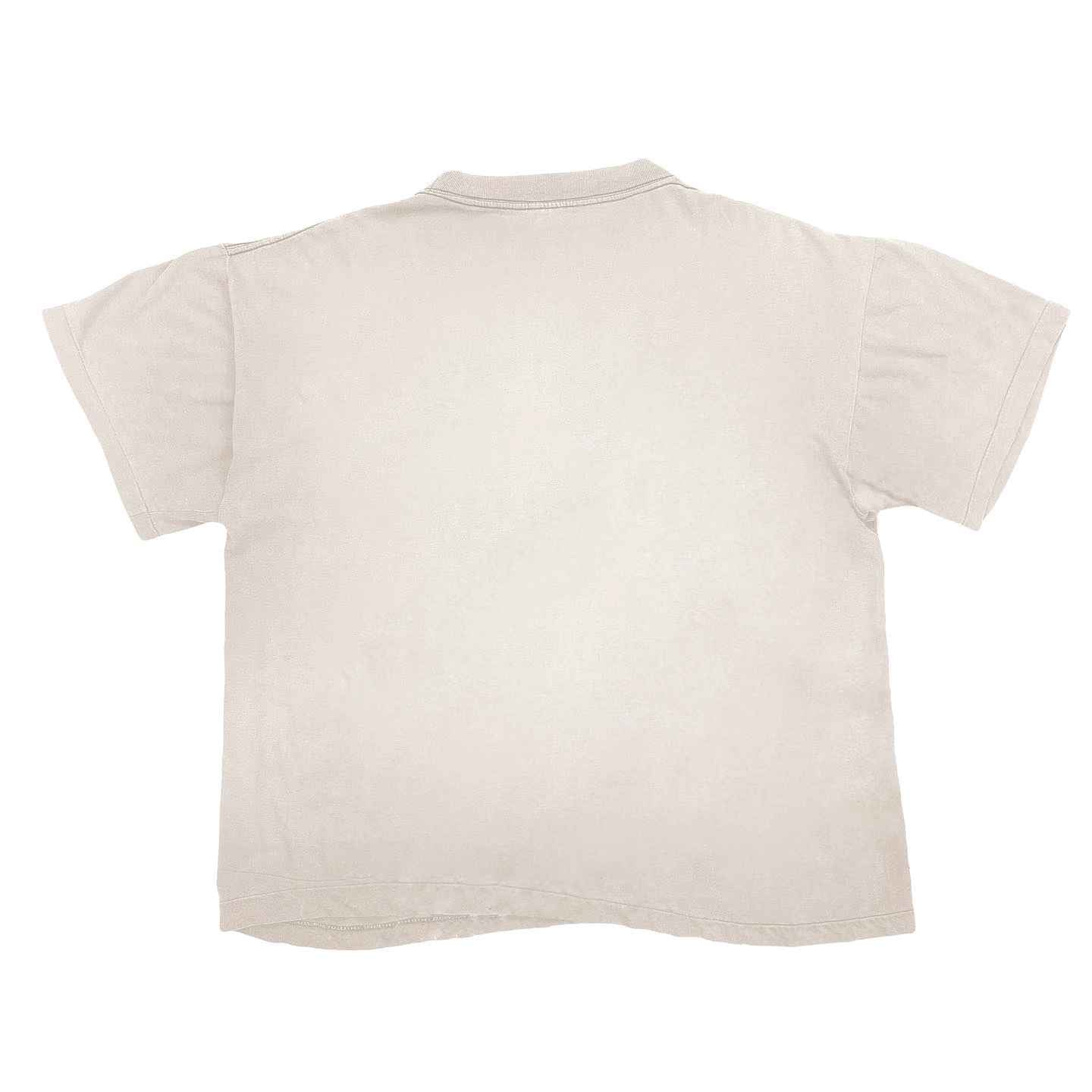 Black Ink Tattoo Punk Distressed Washed Short Sleeve T-Shirt