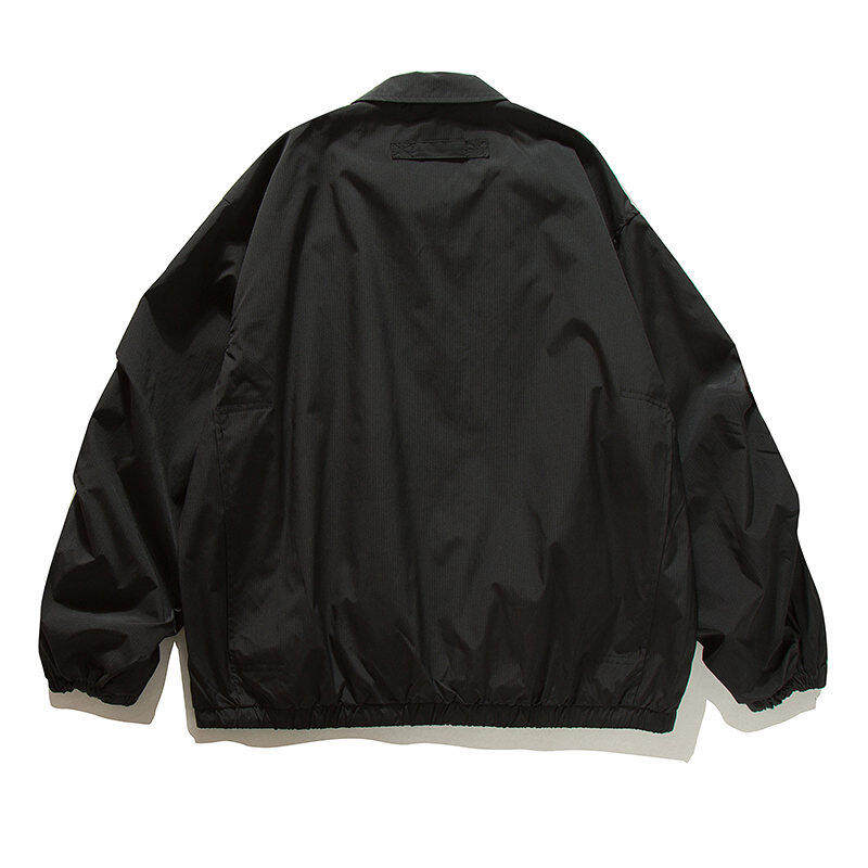 Coach Jacket – Snap Front & Drawstring Hem | Yamalinclothes