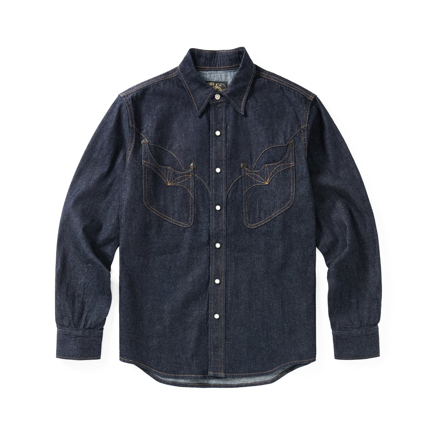 Vintage American Style Men's Long Sleeve Shirt