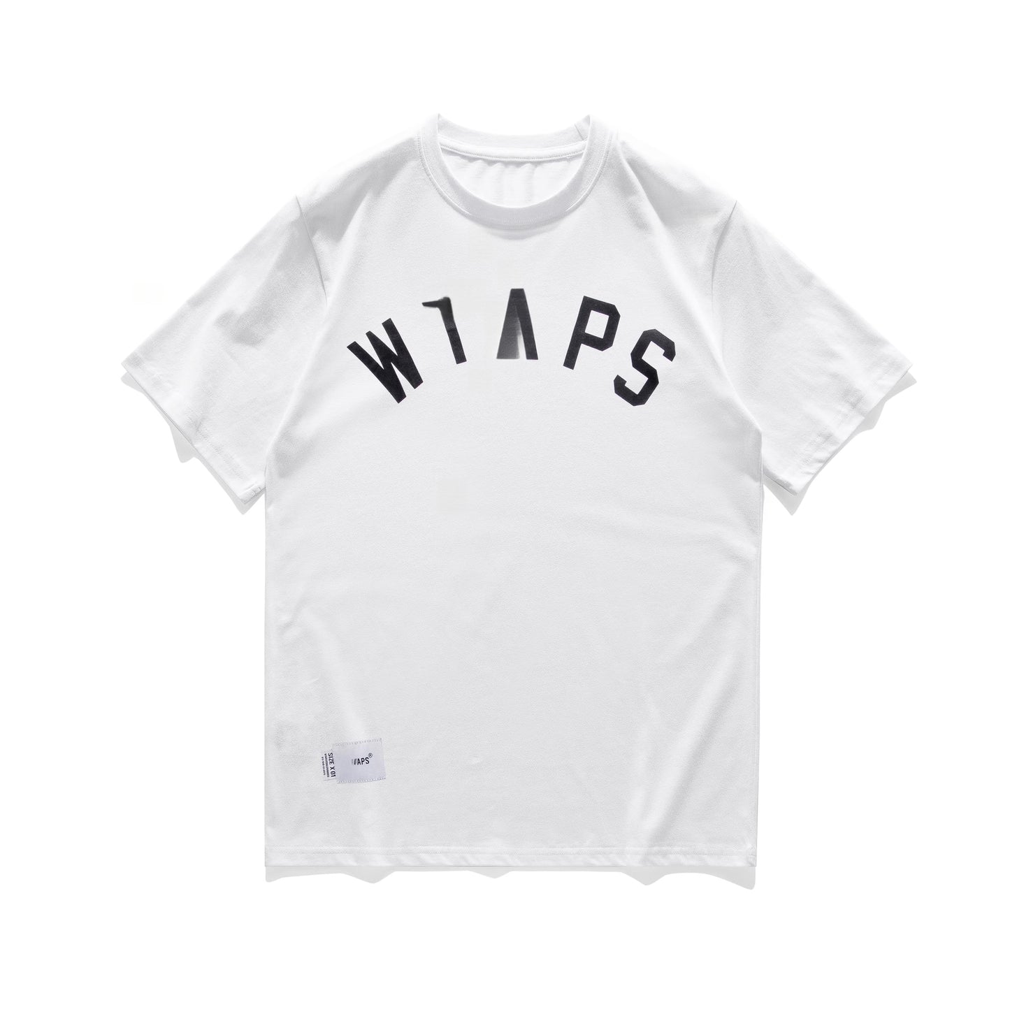 Trendy Summer Short Sleeve T-Shirt Hong Kong Style City Boy Crew Neck Casual Tee