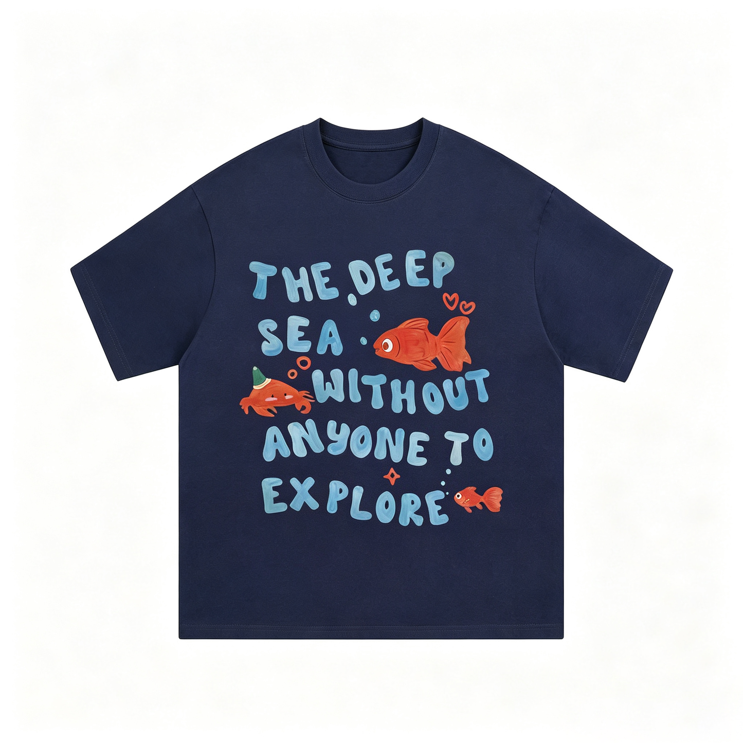 Alphabet Cartoon Print Loose T-Shirt – Vintage Unisex Casual Streetwear – Japanese vintage | yamalin clothes | Yamalinclothes