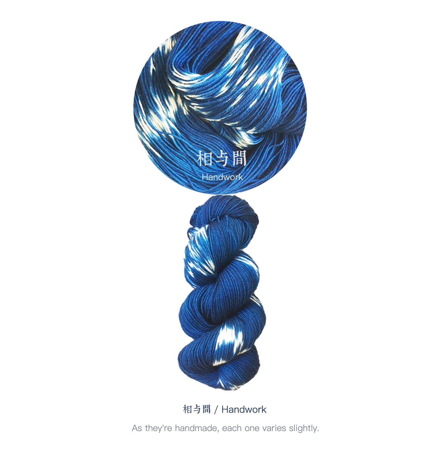Original Blue Dyed Bracelet Chinese Retro INDIGO Tie-Dye Bracelet Multi-Turn Three-Strand Braided Couple Bracelet