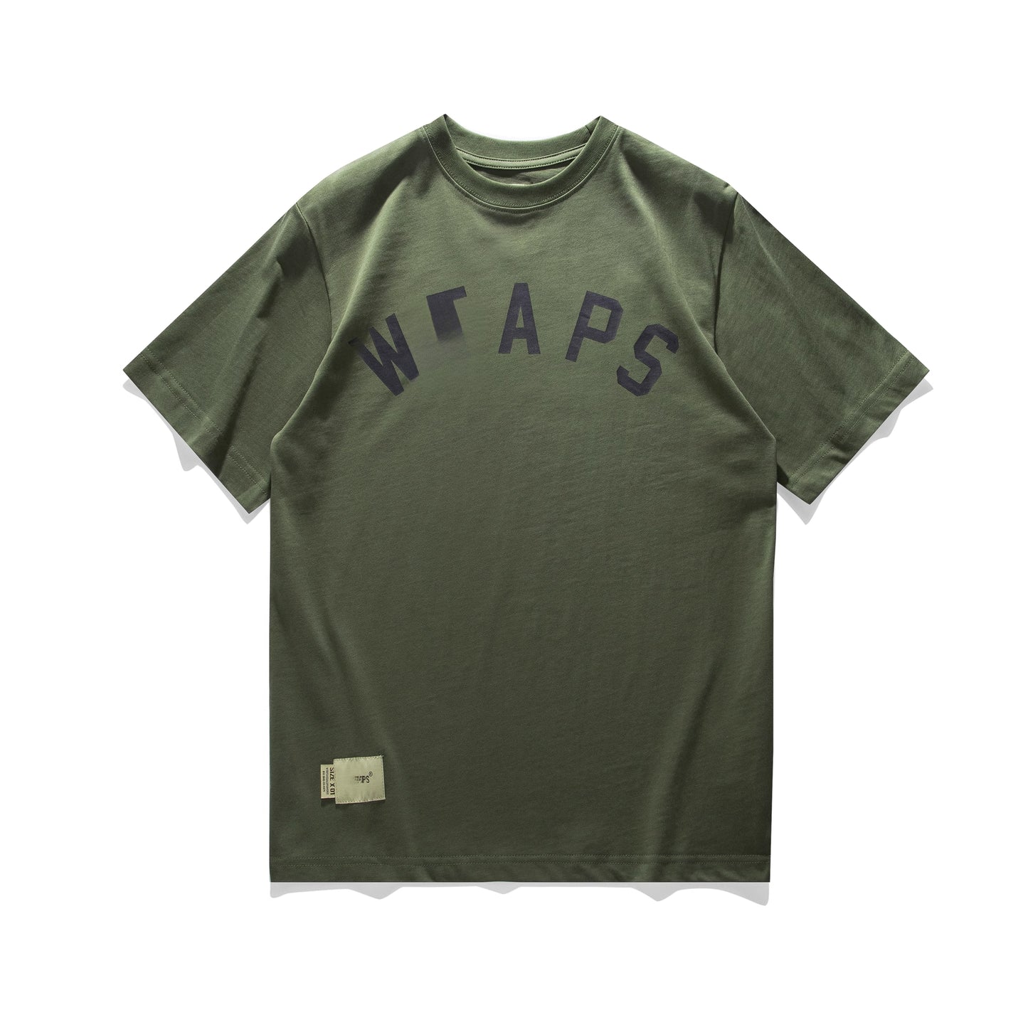 Trendy Summer Short Sleeve T-Shirt Hong Kong Style City Boy Crew Neck Casual Tee