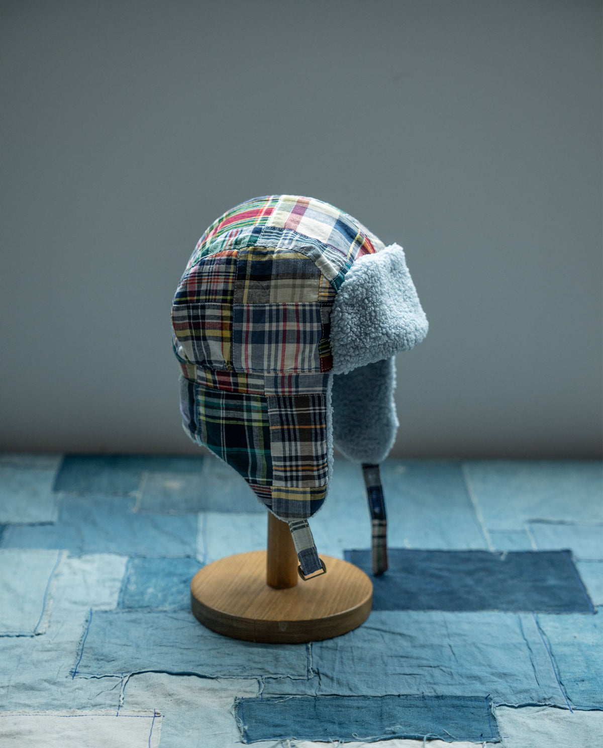 Vintage Plaid Fleece-Lined Ushanka Trapper Hat – Unisex Pilot Hat | Yamalin clothes | Vintage workwear outfit for men