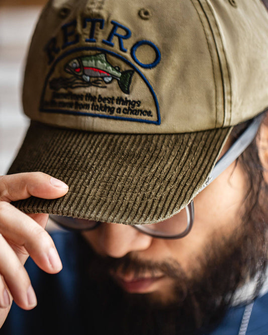 Vintage Corduroy Baseball Cap – Curved Brim Trucker Hat Unisex – Japanese vintage | yamalin clothes | Yamalinclothes