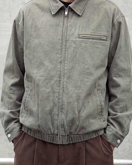 Detroit Utility Canvas Jacket – Men's Vintage Loose Workwear Trucker Jacket – Japanese vintage | yamalin clothes | Yamalinclothes