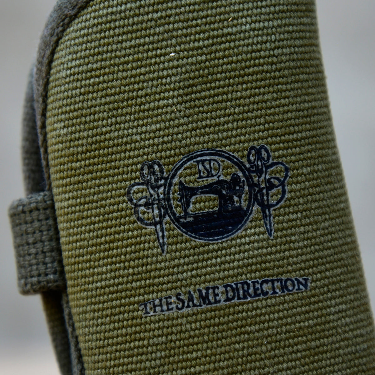 Vintage Canvas Key Pouch – Brass Hardware Artisan Gift | Yamalinclothes