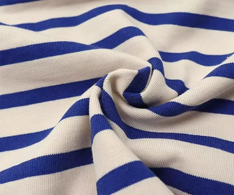 Japanese men's and women's striped four-eye smiley face print casual long-sleeved base shirt T-shirt
