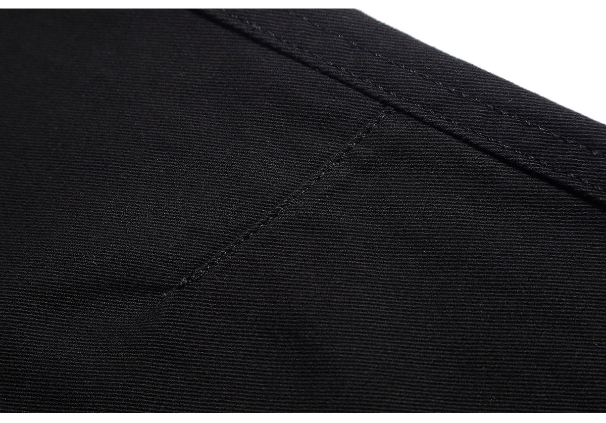 Paratrooper Cargo Pants – Loose Straight Drawstring Casual Trousers Men | Yamalinclothes