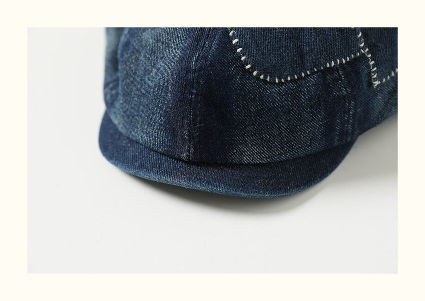 Handmade Distressed Patched Painter Hat – Original Design Vintage Unisex Streetwear – Japanese vintage | yamalin clothes | Yamalinclothes