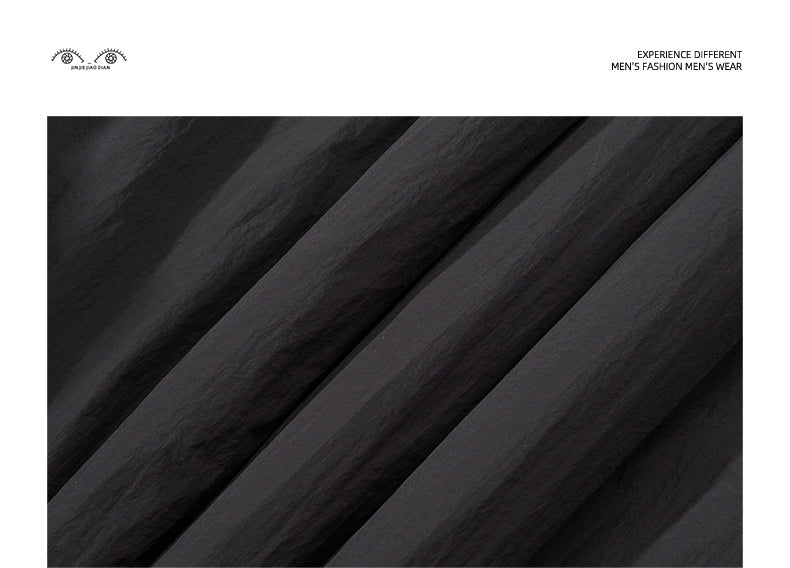 Men's Korean High-End Retro Patchwork Down Jacket - 90% Duck Down Shirt-Style Lightweight Winter Coat