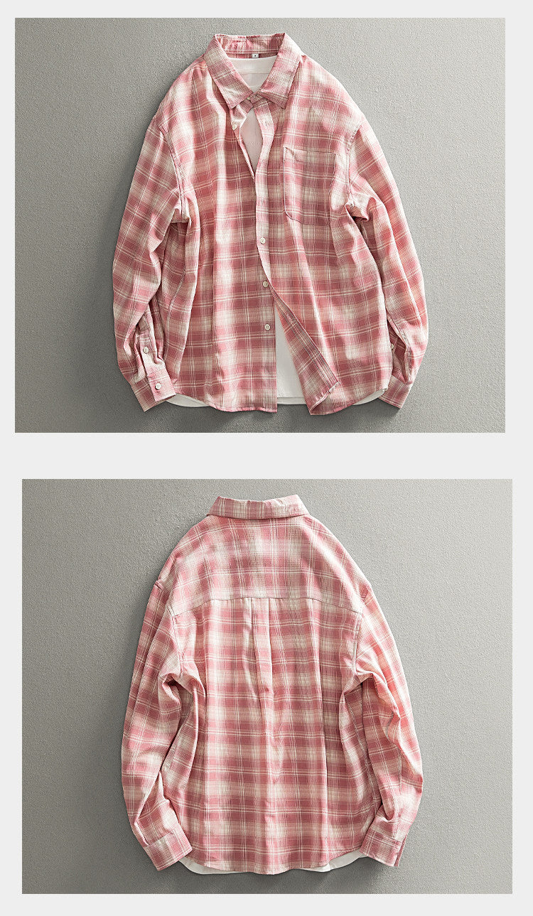 Plaid Shirt – Relaxed Fit & Chest Pocket | Yamalinclothes