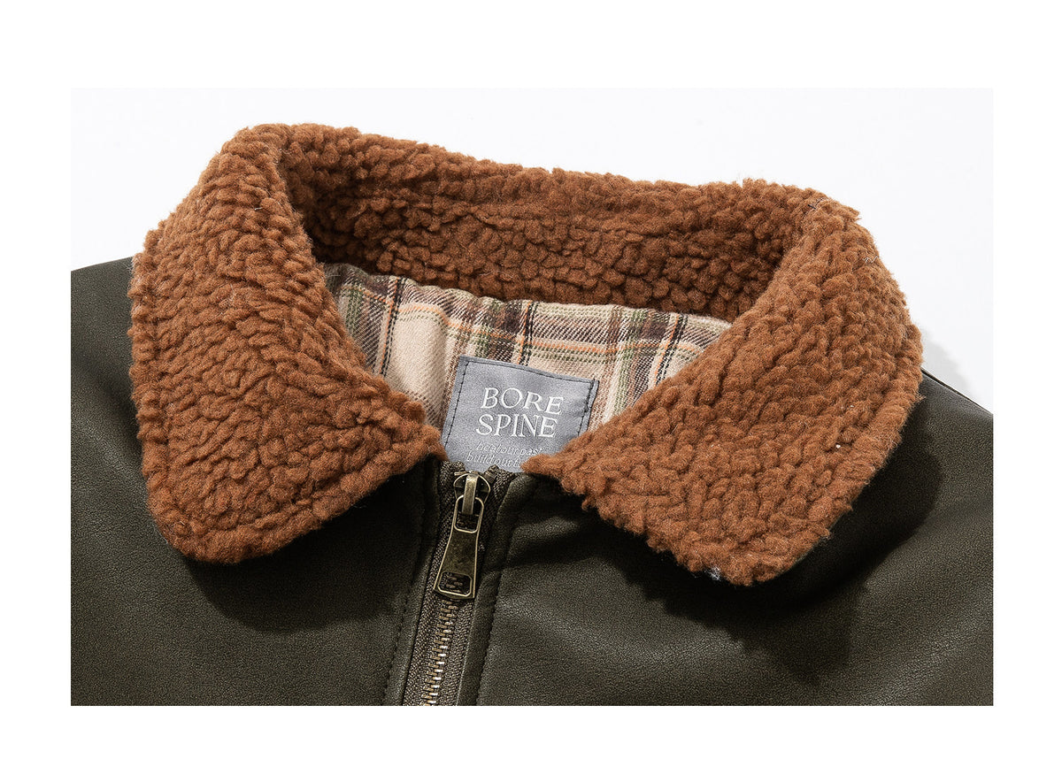 American Vintage Embroidery Cotton Jacket – Lambswool Men | Yamalinclothes