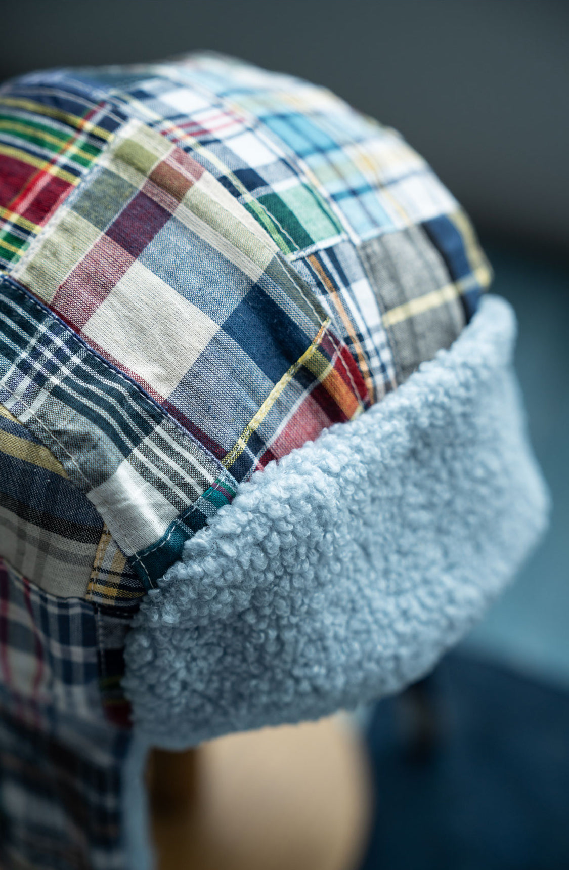Vintage Plaid Fleece-Lined Ushanka Trapper Hat – Unisex Pilot Hat | Yamalin clothes | Vintage workwear outfit for men