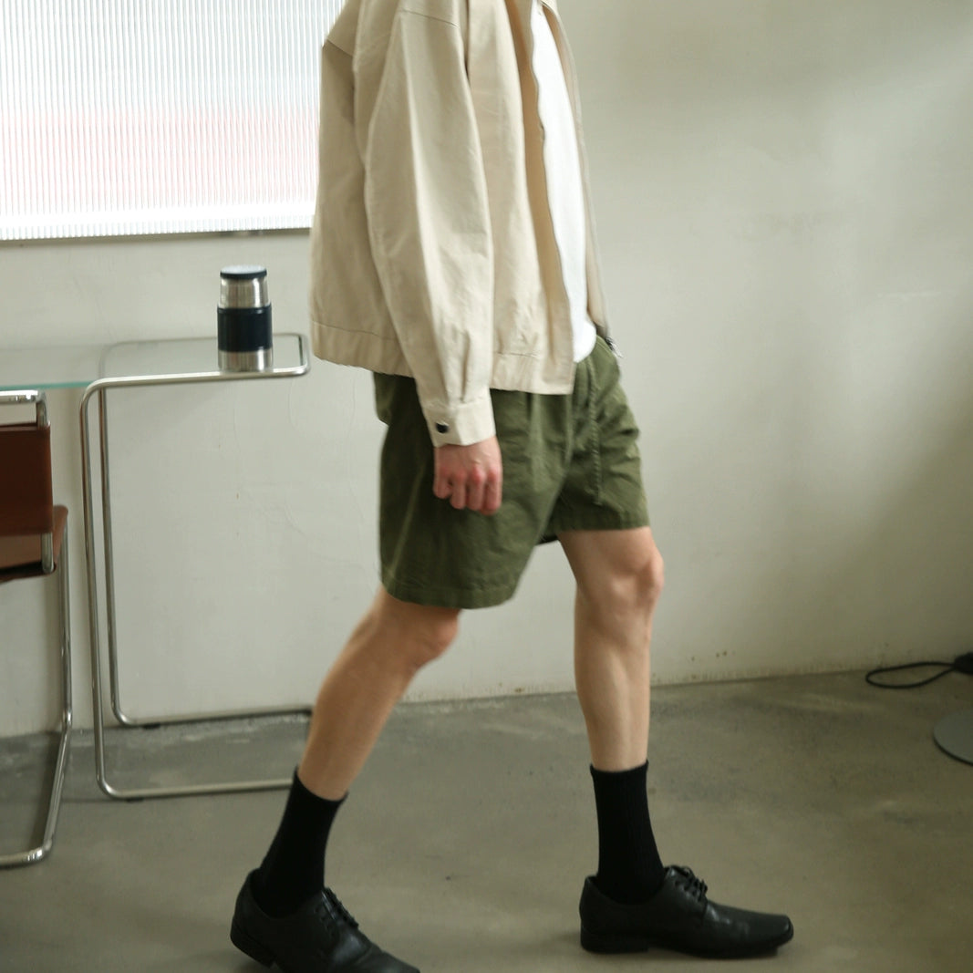 casual tooling basic all-matching organic cotton shorts