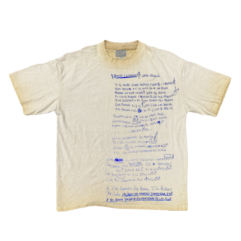Broken hole niche washed t-shirt shoulder old high street short sleeve dark tattoo artist