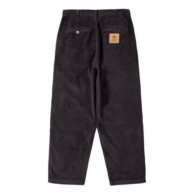 Corduroy pants fashion brand loose casual straight overalls