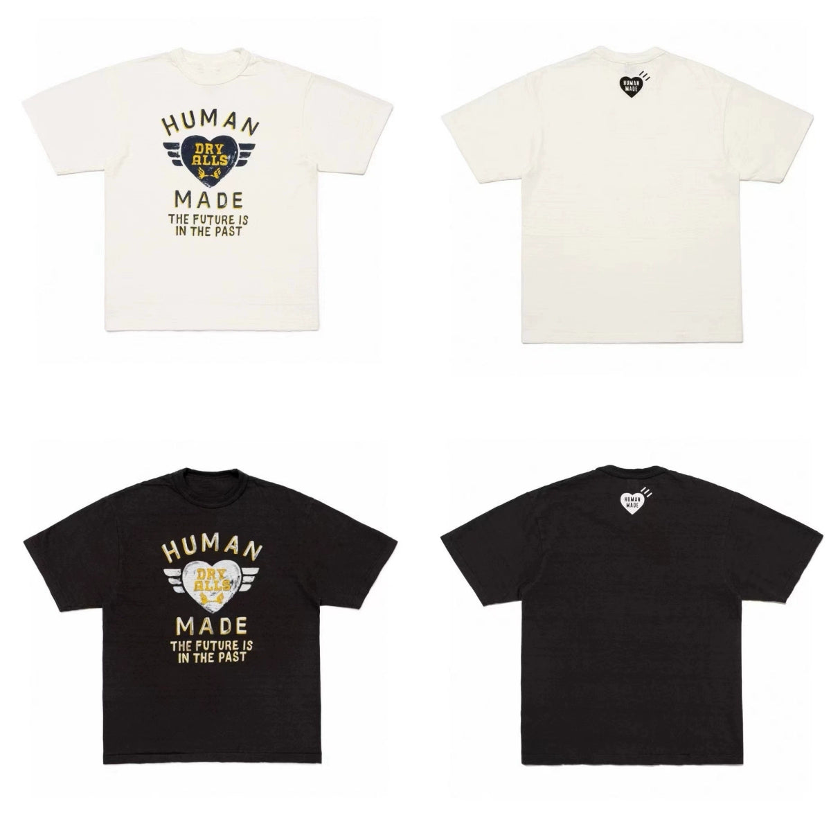 Summer chunky cotton short sleeve T-shirt loose cartoon print retro