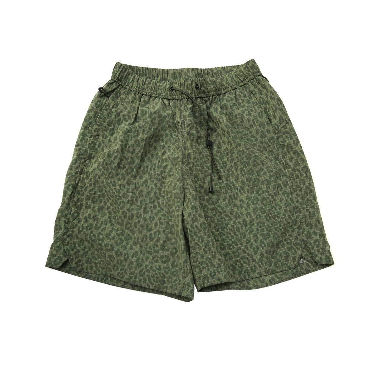 Casual basic commuter all-weather leopard print beach shorts