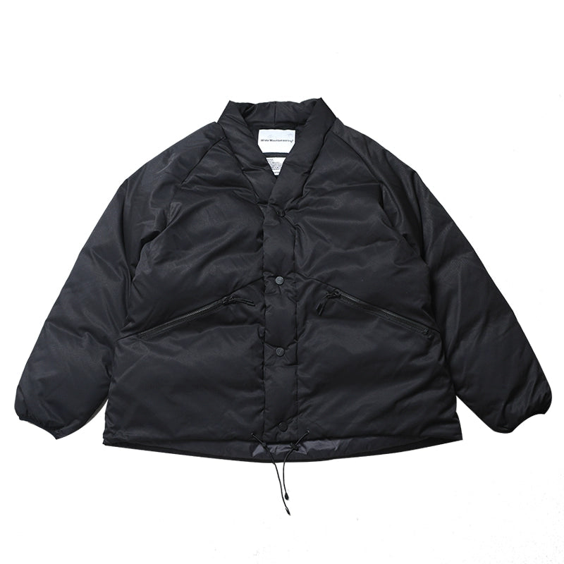 Baishan white mountaineering Japanese Taoist robe style taion waterproof outdoor down jacket