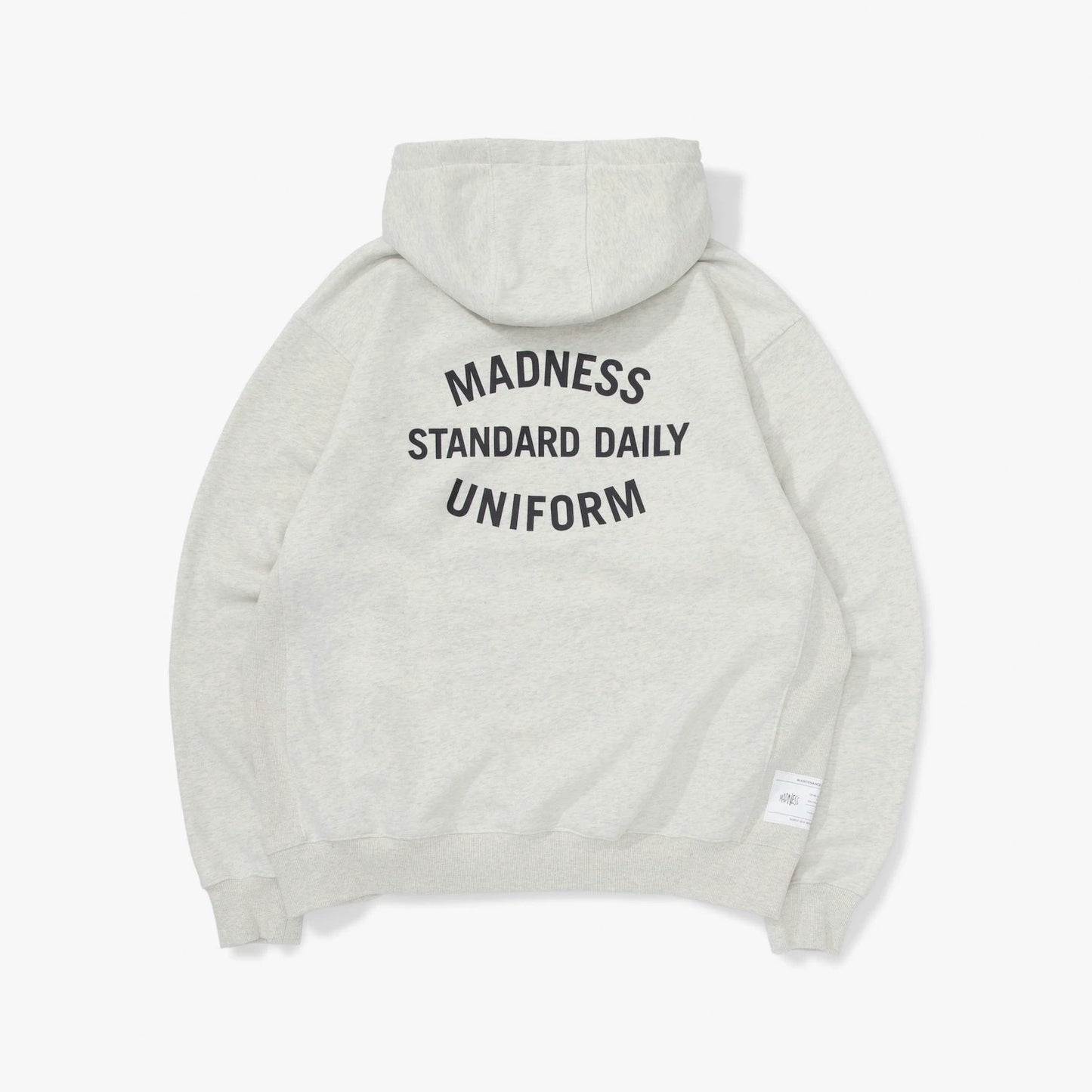 Heavy terry hooded hoodie man