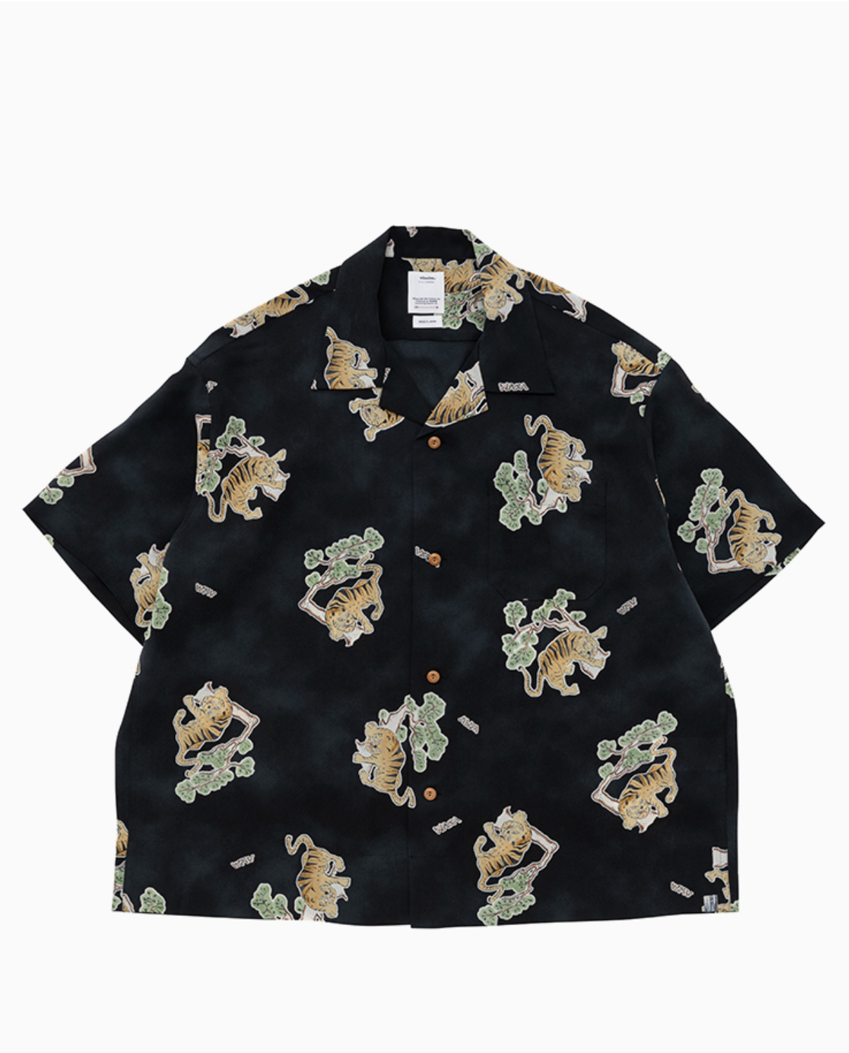 COPA Nakamura Beach Hawaiian Japanese tide casual tiger short sleeve shirt