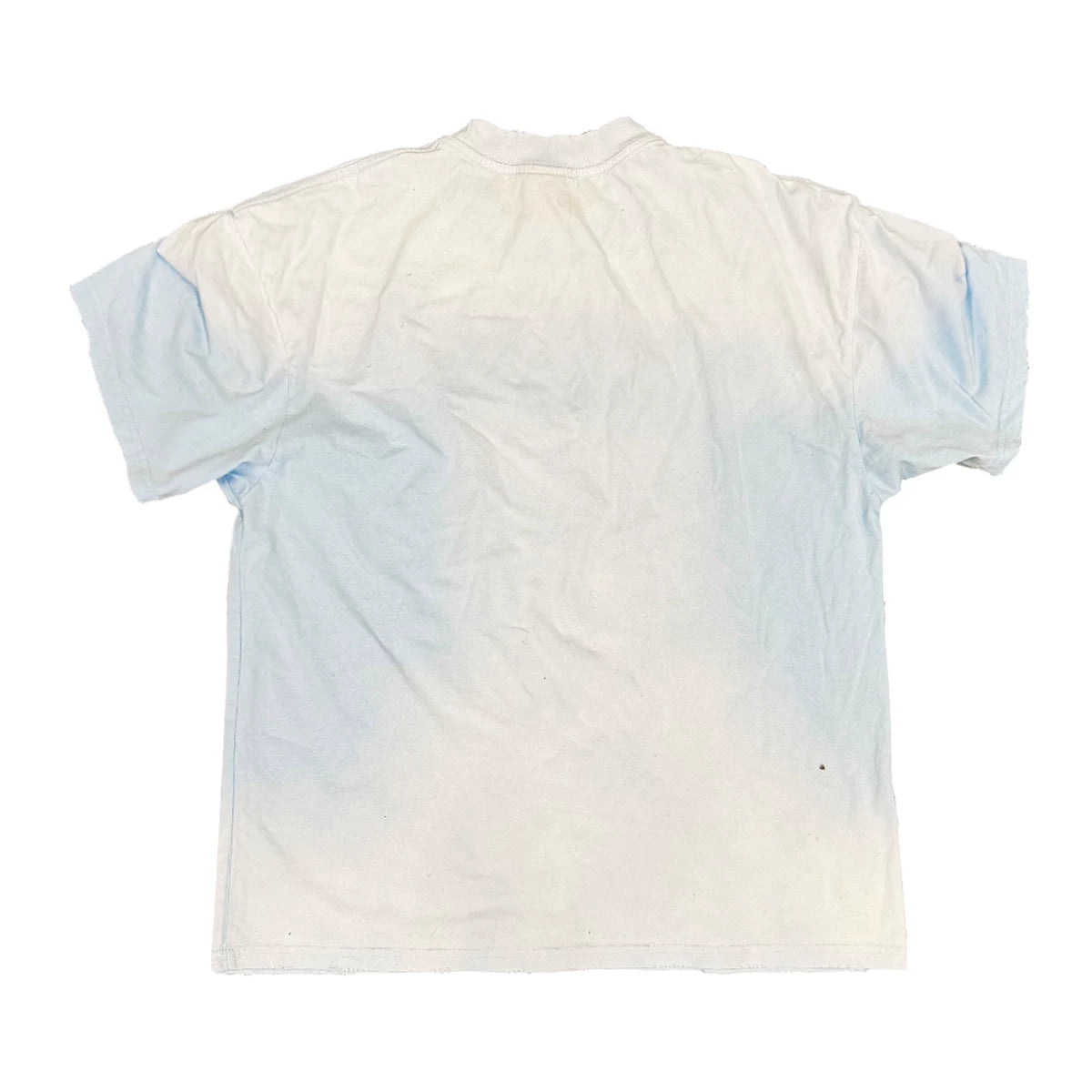 Graphic T-Shirt – Faded Typography & Dip-Dye Finish | Yamalinclothes