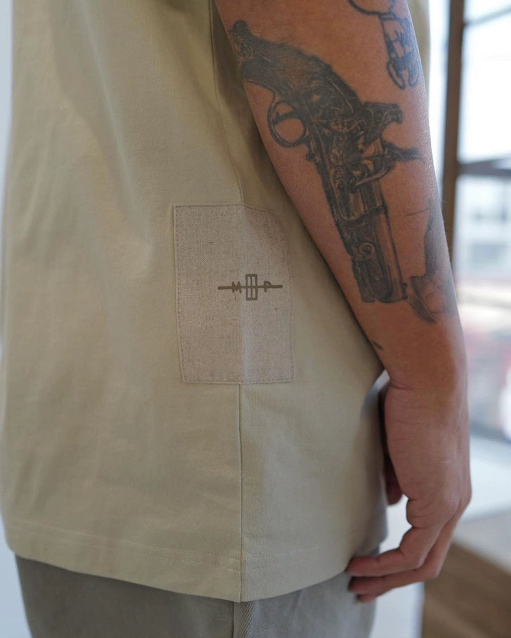10th Anniversary Joint Heavy-weight Same Style Pocket Short-sleeved T-shirt