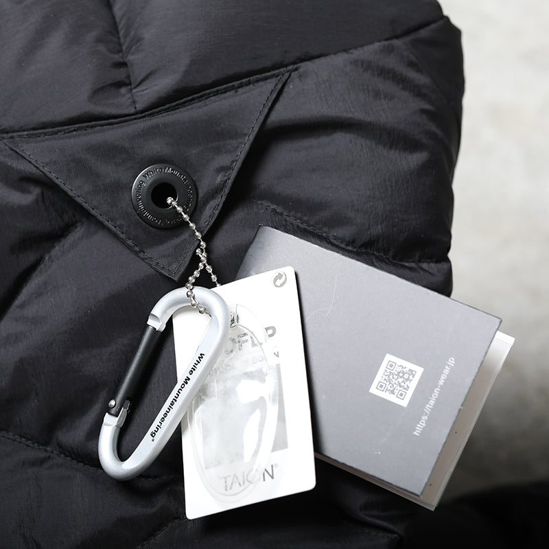 Down robe jacket Wave-shaped down jacket