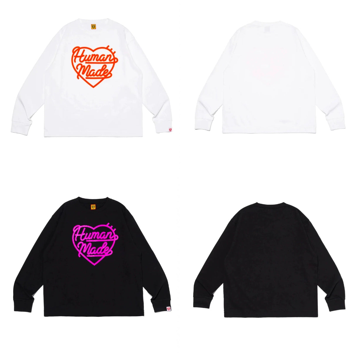 Japanese animal cartoon print long-sleeved T-shirt heavy bottoming shirt