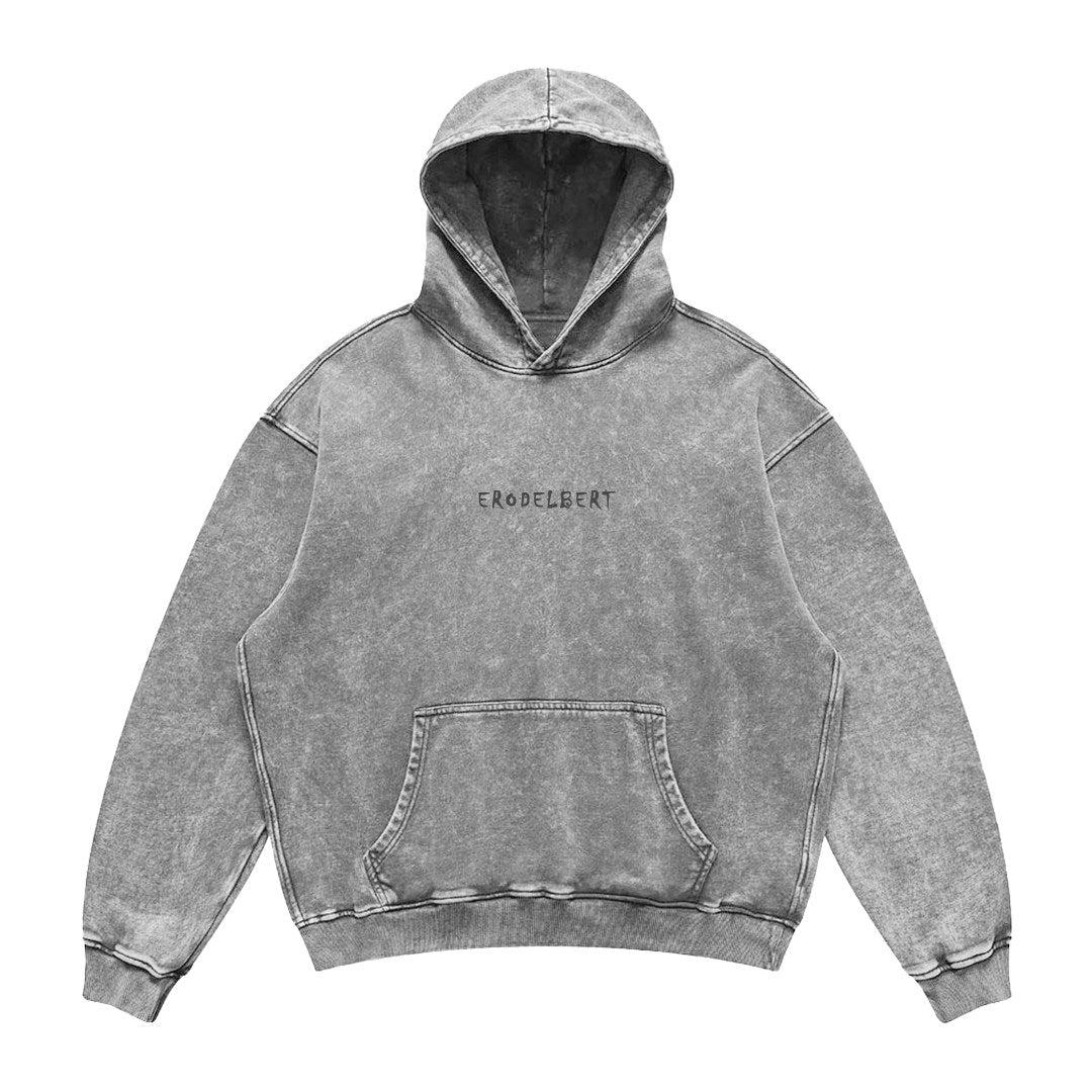 Washed Graphic Hoodie – Faded Back Print | Yamalinclothes