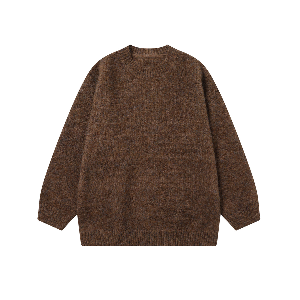 Retro Lazy Wool Knit Pullover – Loose Unisex Sweater | Yamalinclothes