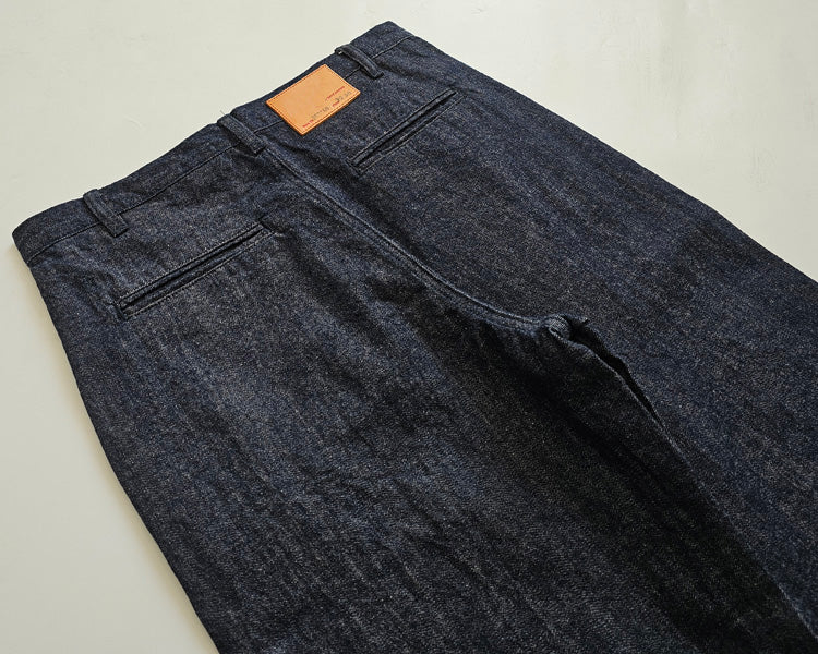 replica high-waisted loose wide-leg cattle jeans