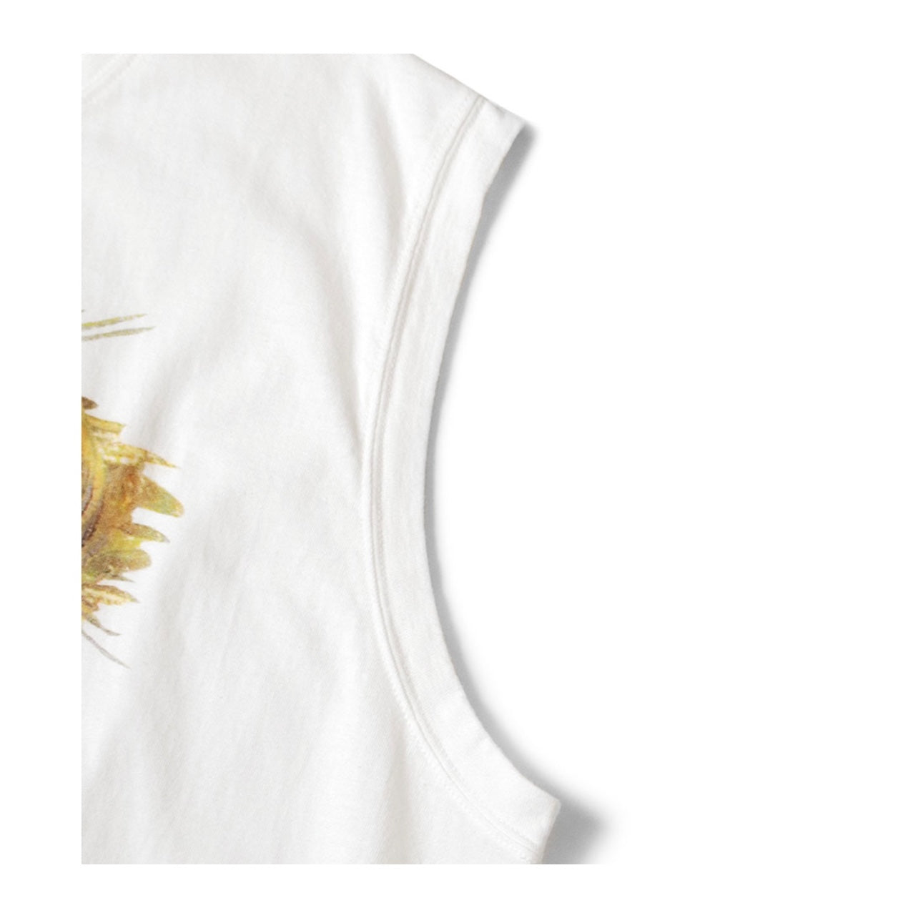 25SS Japanese casual fun print cotton loose crew neck sleeveless vest T-shirt